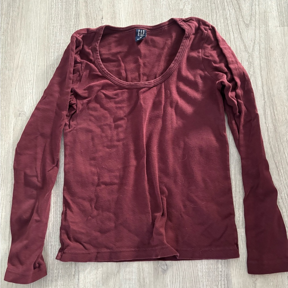 Crimson long sleeve